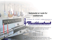 Desktop Screenshot of musikksenteret.no